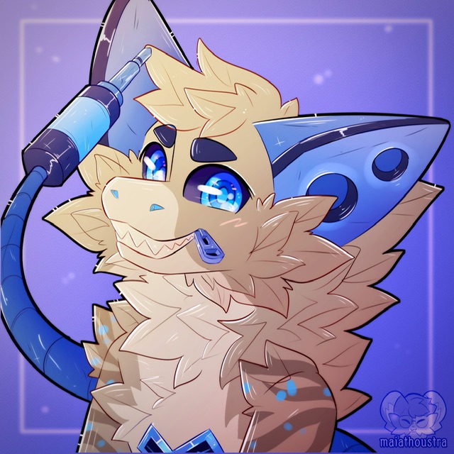 Ampwaves are cool!! :0Ampwaves mainly talk through the speakers in their ears?!?!Art By: https://twitter.com/maiathoustra (maiathoustra)Owner: https://twitter.com/DaFluffWuff (DaFluffWuff)They have a website too!https://www.ampwavespecies.com