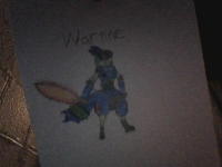 Wartine is a protogen that loves war, and is extremely violent. 