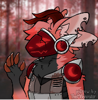 A protogen based off the blood moon