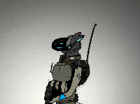 i tried making echo in his uniform but i messed up the head and arms, still kinda happy with him though