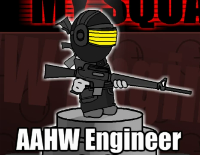 ah yes, the AAHW Engineer with the N51 Assassin Visor, yes yes, very normal