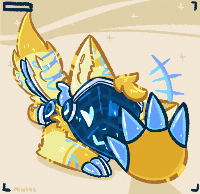 Silly protogen doing silly things

It's animated!
Animation can be found on https://twitter.com/mwins_in_caps/status/1704253258271715618