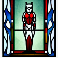 stained glass protogen

I think the ai is slowly learning protogen 0-O