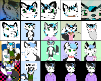 These are all the digital art versions of Everest I have drawn from late 2022 to early 2024.
The pictures go from left to right, my newest being the character stills at the end.
Recap on her character:
Name: Everest
Species: Folf
Nationality: Australian (unknown parent heritage)
Pronouns: She/her
Occupation: Police search and rescue unit
Age: 19
Fun facts: She lives in Brisbane with her best friend Vanya (my comrade SleepyFox64's fursona).