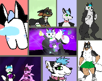 This is all the art of my characters I have received to date :3
I love all this art and appreciate the talent of the artists who created it OwO
It makes me so happy to see the different styles and ways people draw the same characters and it inspires me to improve my style!