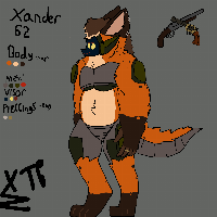 Looks like Xander grew his hair out and gained a couple of Kilos
