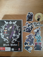 not that anyone cares...
But I just bought 100 stickers and the dvd of Black Butler and I'm totally not fanboying ;w;

I know I'm bombarding yall with things you dont care about but...sorry not sorry ig :/