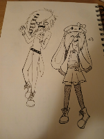 Johnnie Guilbert is my spirit animal </3

Here have some emo kids I drew 4 fun :3