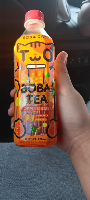 Just checked out a new Korean store and got Boba it's yummi