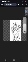 Yep, I can post and draw on my phone. Also, I'm trying to draw Toriel because I saw a really cool drawing of her on Tumblr that matched her sprite.