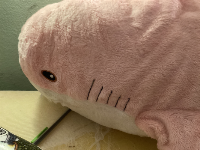 I’ve gyatt the pink blahaj >:D