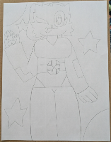 Date of Birth: June 22, 1993.
Gender: Female.
Age: 31.
Backstory: Sybill is a space traveler...well used to be a one but she's found a planet to live on. Back then she explored many planets with dangers but Sybill was prepared for such things she got weapons, supplies, and more in her ship. When she visited those planets creatures were immediately after her but she fought back most of them were slimy and gross to her which made Sybill very nauseous/sick but she endure though it. After leaving that planet she didn't see anything for awhile until she saw a planet that had no danger but with a thriving civilization so Sybill when to land on that planet and but the landing wasn't nice instead it was very rough so basically crashed. But luckily no one heard it except some friends heard the which frightened her but the two friends were very nice to her so she asked to be friends and the two accepted and now they go on adventures together and have fun. Sybill is happy she got people to trust.