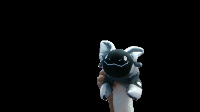 He believes he can touch the sky!
Just a protobean, again.
Being held up as if he could fly.