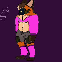 Looks like xander wanted to dress really gay tonight
