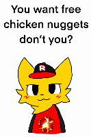 I LOVE chicken nuggies :3