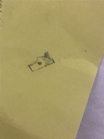 Made this absolutely beautiful drawing back in 9th grade.