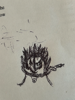 I’ve never considered myself a good artist but sometimes things happen.. it’s bad, but good for my level :3