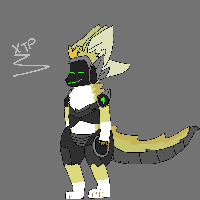 A full body Commission i did for @Nature_Protogen on twitter ^^
