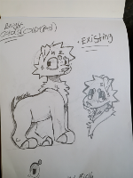 Yes I draw feral animals too 😺