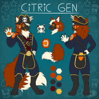 Her name is Jeremy. She is 5'10 in height, a captain of a military ship. She is a fox as well. She usually carries a cutlass for up close combat, along with a dagger. She hates greed, theft, telling lies, and loneliness.. Very brave, and will protect her friends. Wants to be in a relationship. Loves to cuddle. Favorite song is "Dirty Blades For A Dirty Job" by Falconshield.