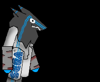 this is my 1th drawed sergal and idk how to make tha face
