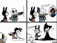 ink, error, boris, and bendy!!