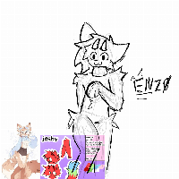 Also i moved back to digital w/pen and tablet

commission for frien' part 2

---art---
me (Enzo)

Love yourselves