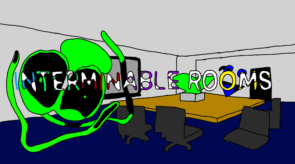 (I hope i can post horror game things in here, because its probally the thing i most do ;w;)

Game: Interminable Rooms