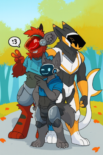 No a Furry even though it says group of Furrys