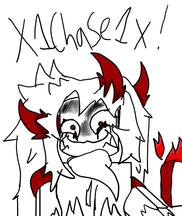 sorry for it have no color but shades of red, I will finish it but not now, btw this is a girl and it is based off 1 of my irl friends, let me know if you want to know her abilitys!