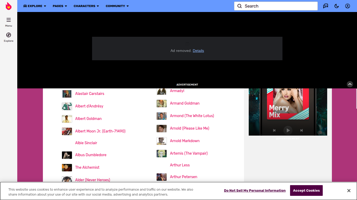 Why do websites do this thing where 75% of the screen is ads..?