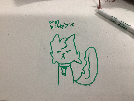 a lil somethin i drew in class