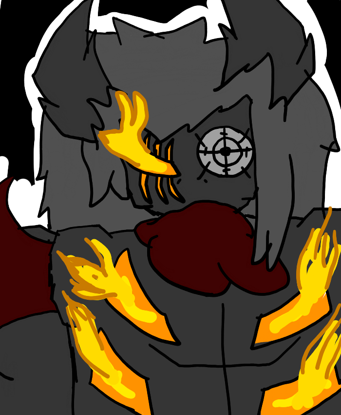 now I have protection from the 2 demons yay. if you want to know how he works there is a very armored box on his back that I get in and it has a screen that I can see threw his 1 camera eye. that box is has more protection than a nuclear bunker and the rest of him is nearly indestructible. he works like Freddy from security breach so I can go in him but I cant contral him all he dose is kill anything that is in a 50 kalomiter radius also I have to turn him on so he dosent kill random people