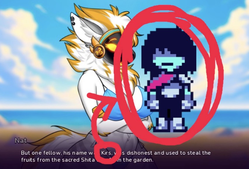 I can’t believe that MFP has a Deltarune reference!!!