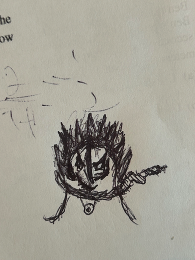 I’ve never considered myself a good artist but sometimes things happen.. it’s bad, but good for my level :3