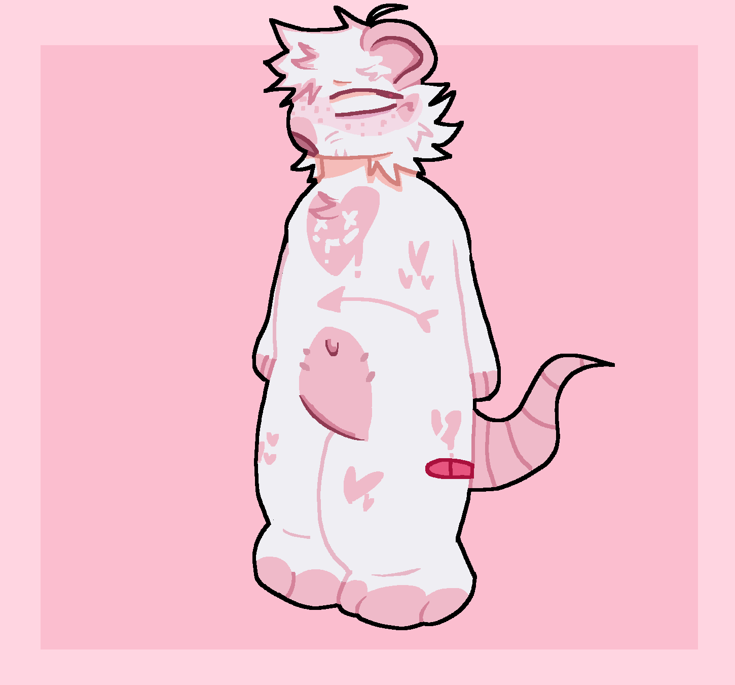 Worth: free

She's a pretty albino rat