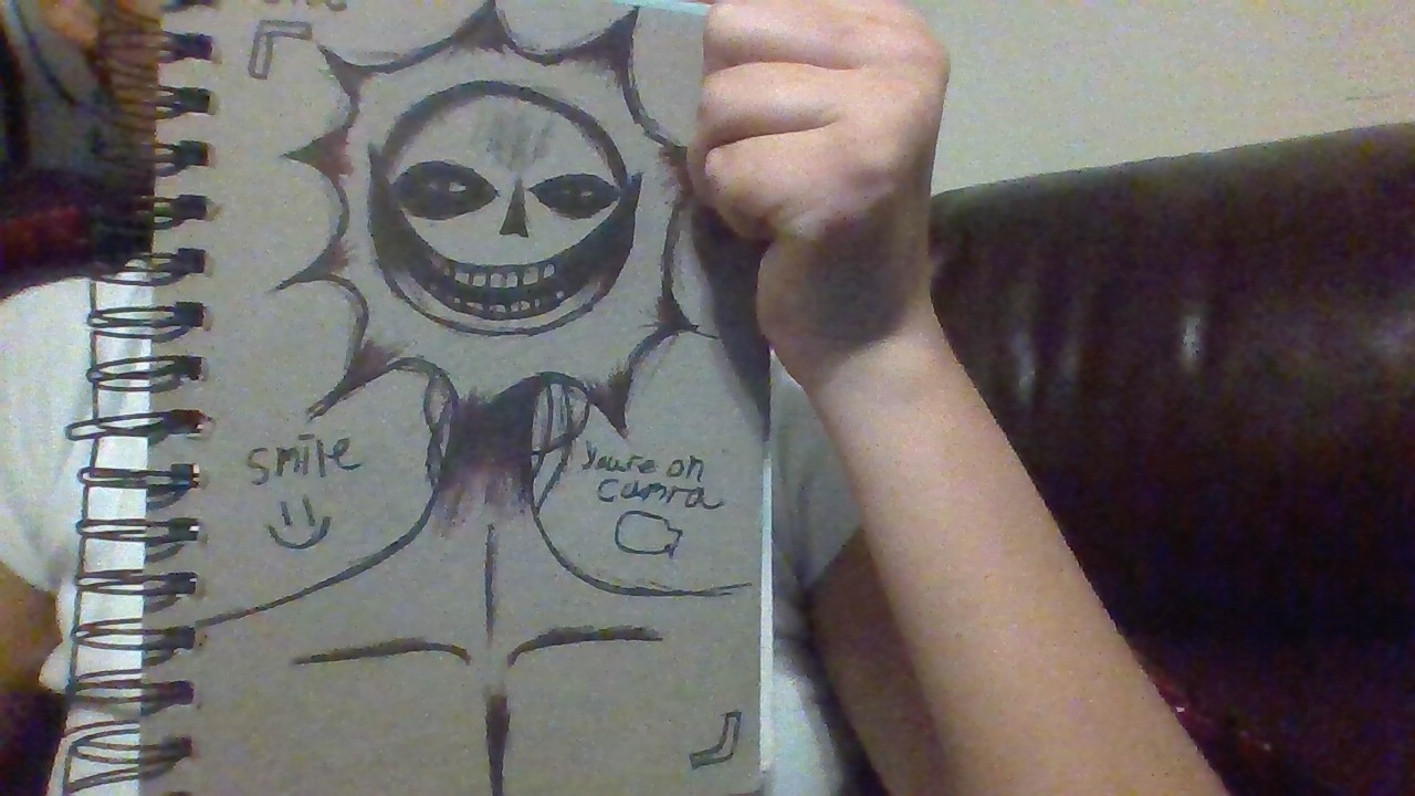 you can run...you can hide...but it will watch...so SMILE.. <3