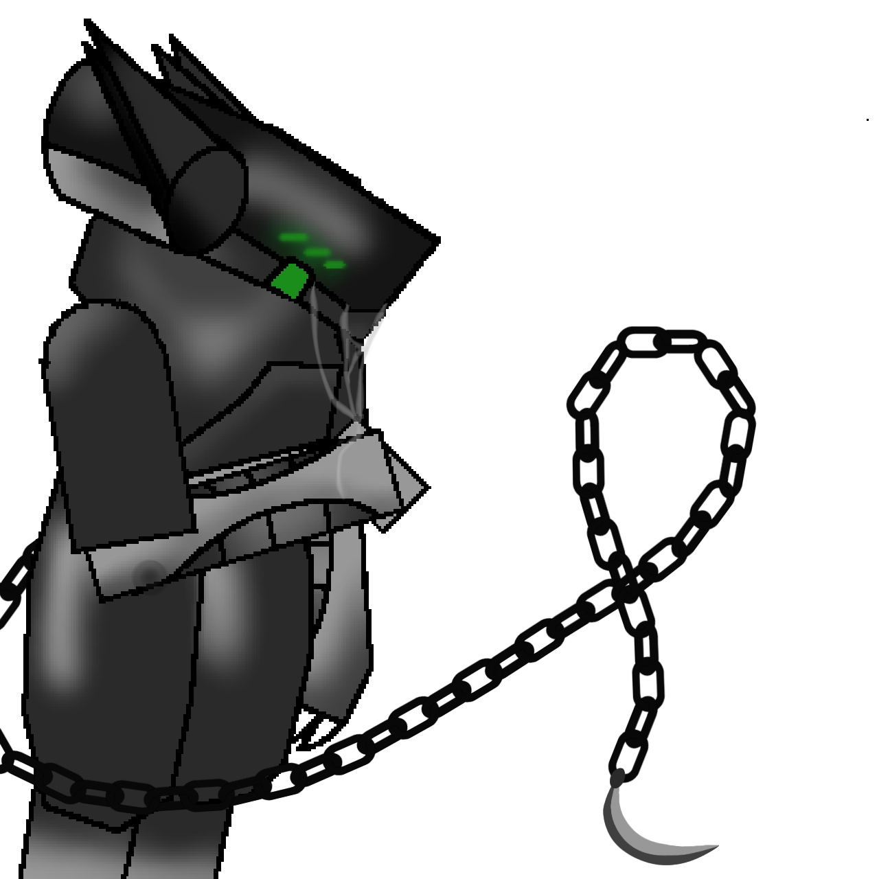 ive seen some xeno + protogen and i made my own one
he's blushed..