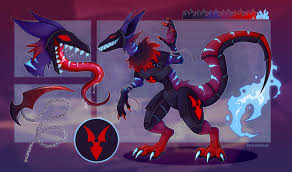 One of the hellhounds from the underworld in Greek Mythology. They can shadow-travel(Which is where they can go into one shadow and mostly teleport to a shadow anywhere in the world), this one, Nico, Is a protogen. His tail is on fire, but doesn't hurt him. Weapon is the head of a scythe on a chain that can extend to over a mile long. Usually helps Hades track down mortals who have evaded death for years(Ahem, Daedalus), and uses his weapon as a tool to tie up prisoners. Do not mess with him unless you want the earth to open up below you and you to fall to the pits of Tartarus...