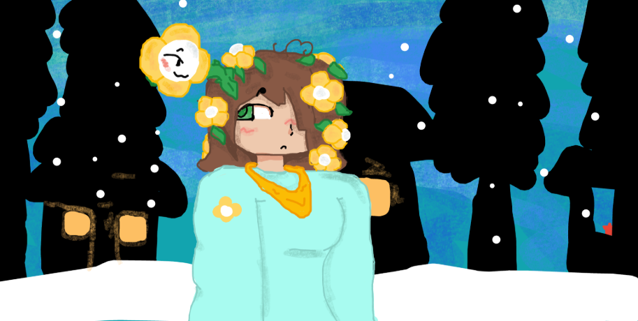 Characters:
Flower: my oc <3
Flowery the flower: undertale [it's azrial]
it took me like 5h cuz of lack of motivation :>
i might tell yall about all of my undertale oc, depends on how i feel
any who
BAII!!