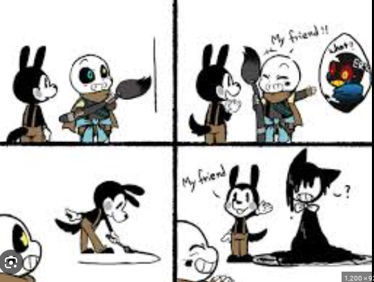 ink, error, boris, and bendy!!