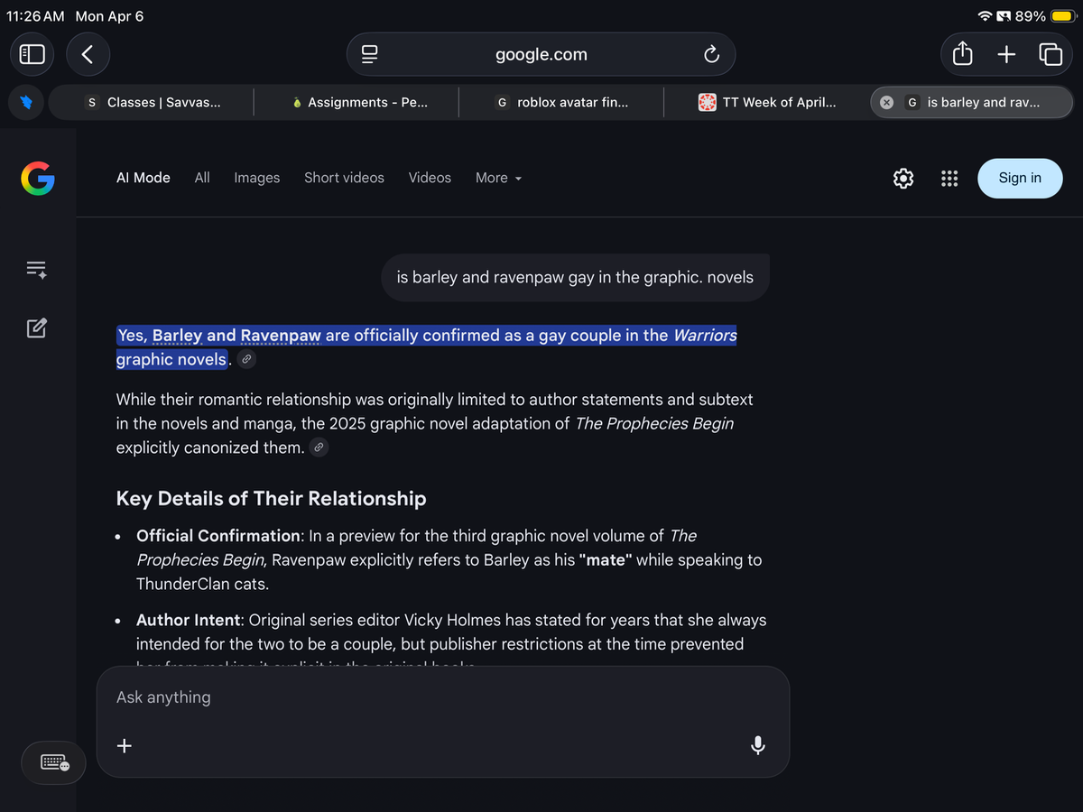 theyre gay in the graphic novels, why not in the novels?