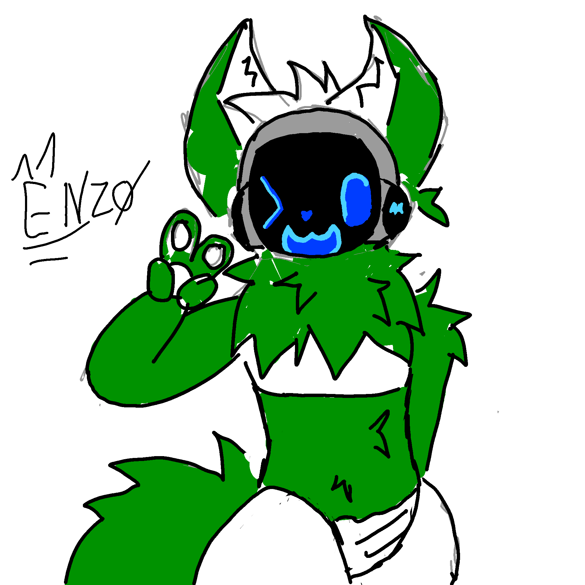 I did a bit of coloring and it's coming out ok
Still WIP
I want to shade it maybe...
----------
Artwork: Enzo (me)
Love yourselves