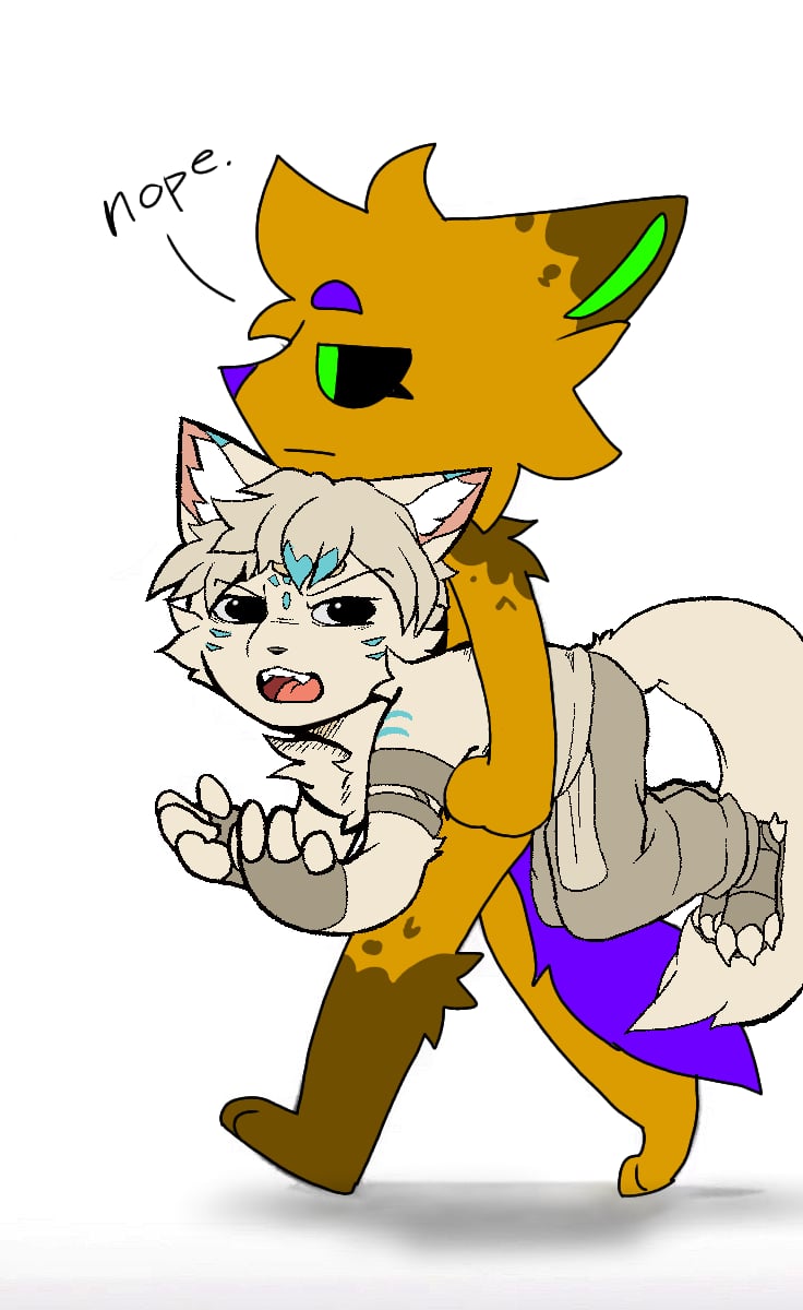 Collab with Akiakthewolf 