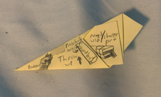 Found this dart at school, so I slapped this on it. Got bored, really, not really nessary to post this one anyway, just bored.