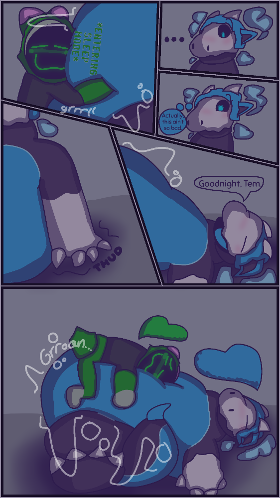 hugz are best when you have a fatass skulldragon to sleep on -w-

AT = Alternate Timeline (Non-Canon)