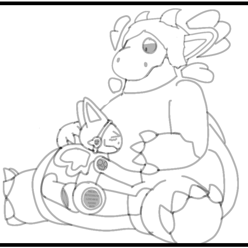 look nooki ur in there :3 bet u love the feelin of my massive belly compared to ur tiny size OwO bet u want me to get bigger~