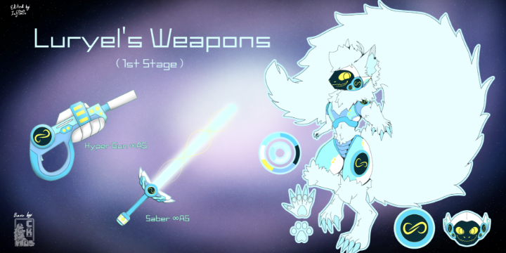 What do you think about his weapons? owo

✨Credits✨

Character by : Me
Weapon Design by : Me
Background by : Me

Reference by : CoolKoniu